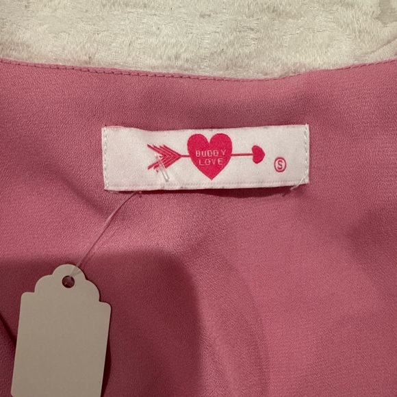 BUDDY LOVE SPOTLIGHT SPECTACLE BODYSUIT IN PINK - Picture 4 of 6